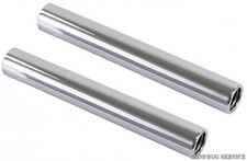 VW BEETLE KARMANN GRAVEL - STAINLESS STEEL EXHAUST TIP STAINLESS STEEL TERMINALS