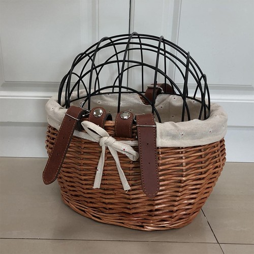 Bike basket with wire top - wire,
