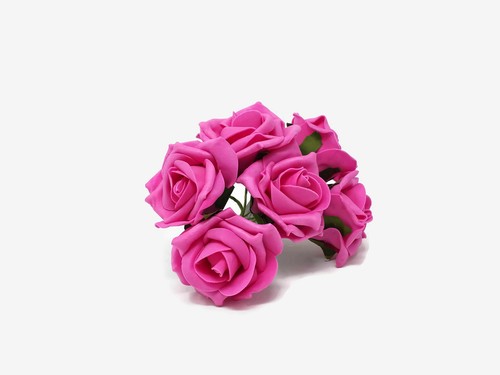 Head foam rose bunch wedding - foam,