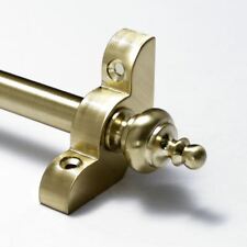 13 X Satin Brass Stair Rods - 1/2" x 28.5" - Premium Range - Urn Finial