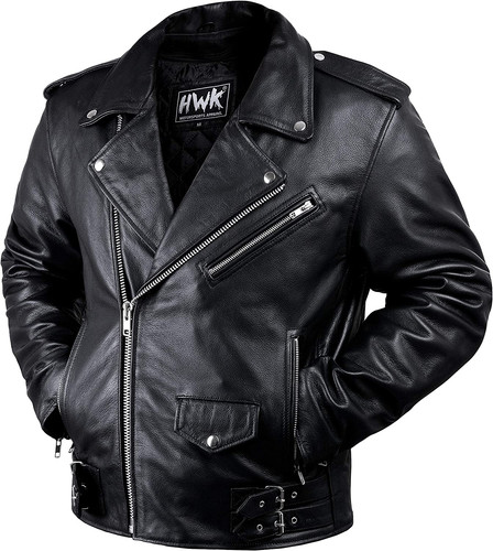 Brando leather motorcycle - leather,
