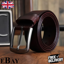 Mens Genuine Leather Belt