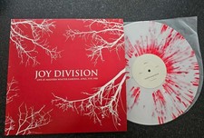 JOY DIVISION RARE WHITE/RED