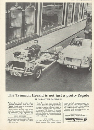 Triumph herald 1200 - triumph,