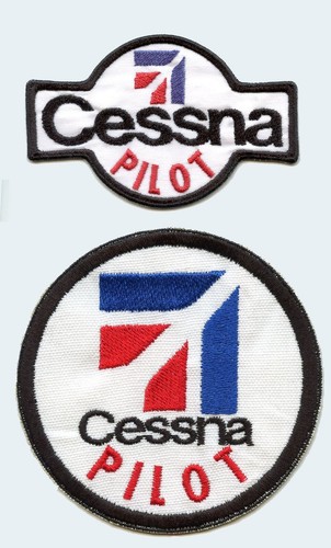 Cessna pilot patch - cessna,