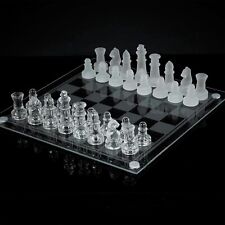 Classic Glass Chess Set -