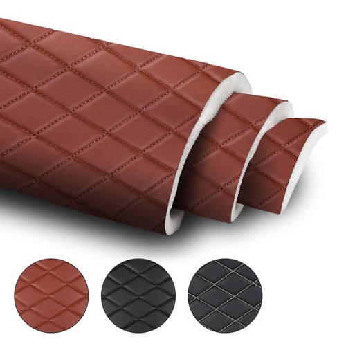 Quilted vinyl faux - vinyl,