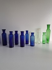 Antique Glass group of 9
