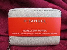 H Samuel Travel Jewellery Purse Pocket Size For Gold & Silver Holiday New Gift