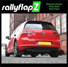 rallyflapZ | Mudflaps Qty4 to fit VW Golf Mk7 & Mk7.5 Hatch Black 4mm PVC *Gloss