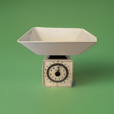 Hanson Portable Kitchen Scales White Plastic 10lb x 1oz /5kg x25g