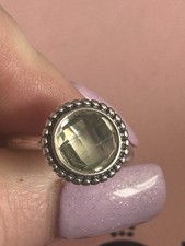 Genuine Pandora Green Amethyst