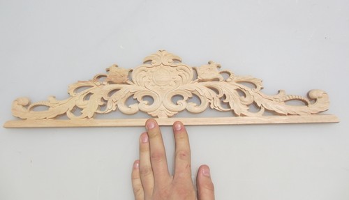 Carved wooden top - carved,