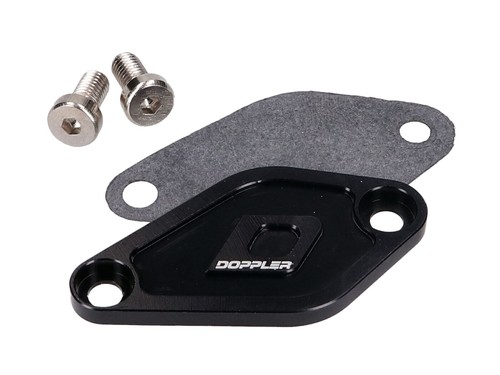 Oil pump cover doppler - cover, black