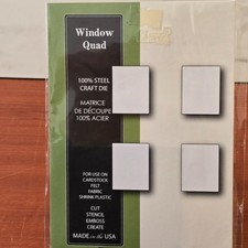 Memory Box Window Quad Cutting
