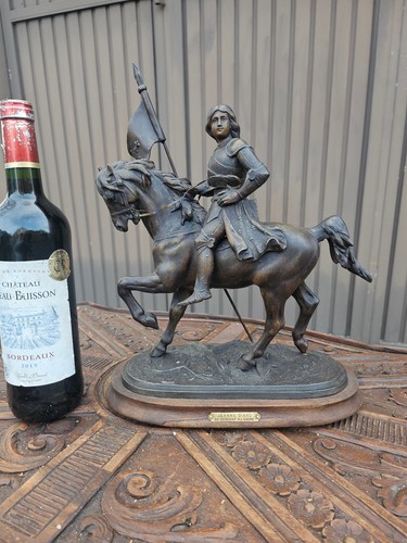Antique spelter bronze - , patina