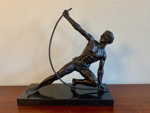 Bronze sculpture semi - bronze, man
