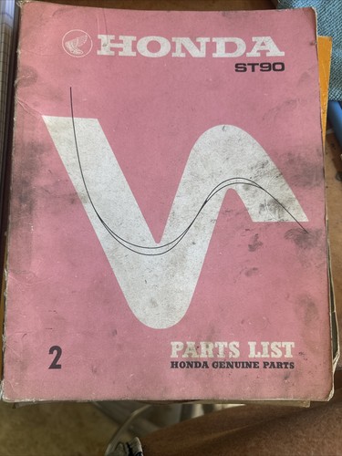 Honda st90 parts list volume - st90,