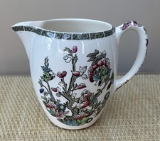 Vintage Johnson Brothers Indian Tree Large Jug 15cm Tall Ceramic