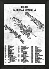 ruger Framed Wall Art Poster