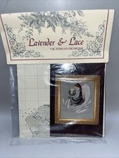 Lavender & Lace Cross Stitch Pattern EARTH ANGEL LL16