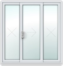 Sliding Patio Door 3-pane /