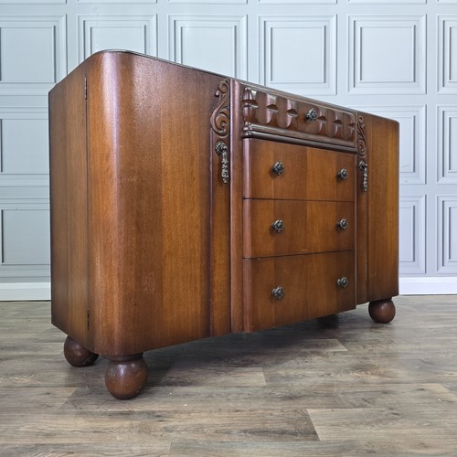 Vintage art deco sideboard - vintage,
