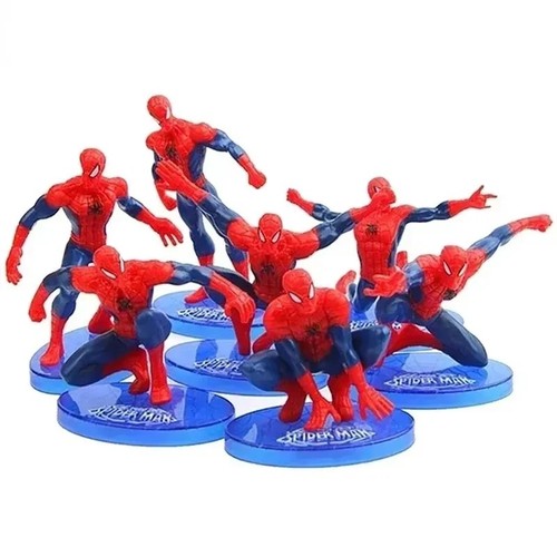 7pcs superhero spider - superhero, hero