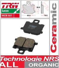 Set of 2 Front Brake Pads TRW Lucas Organic MCB507 Yamaha RD 250 LC (4L1) 80