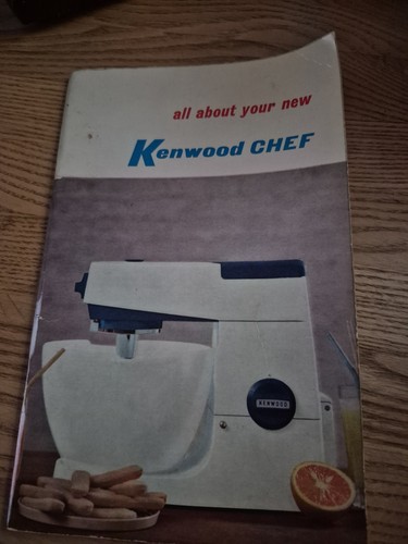 Kenwood chef booklet manual - chef,