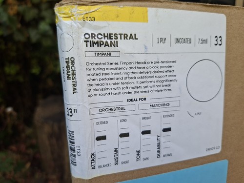 Evans orchestral timpani - evans,