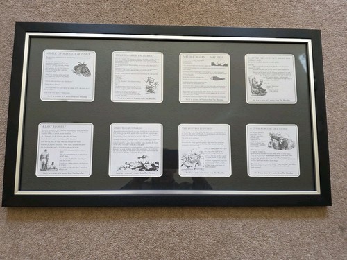 Rare framed macallan - framed, whisky