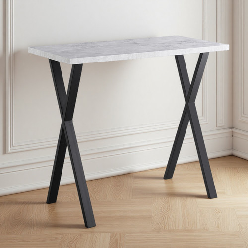 Leg bar table - x-leg, breakfast
