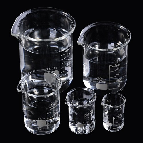 Glass beaker 3000ml - glass,