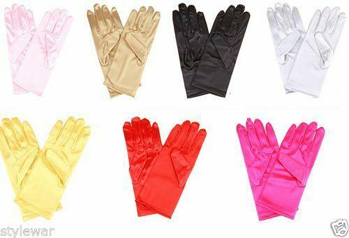 Women satin wrist - wrist, short