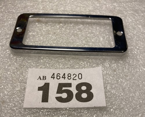 Chrome bezel surround - to, fit