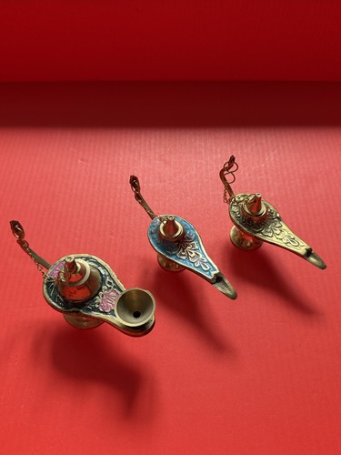 Lovely brass aladdin - x3,