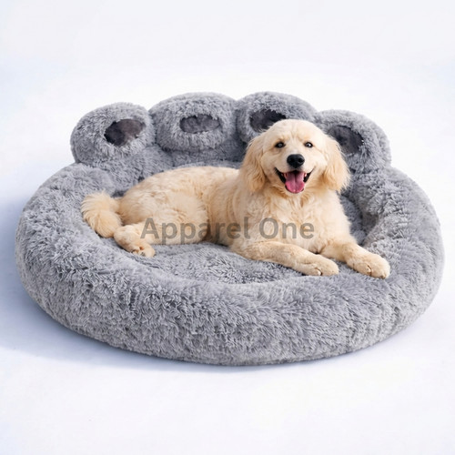 Fluffy bear paw pet - paw, bed