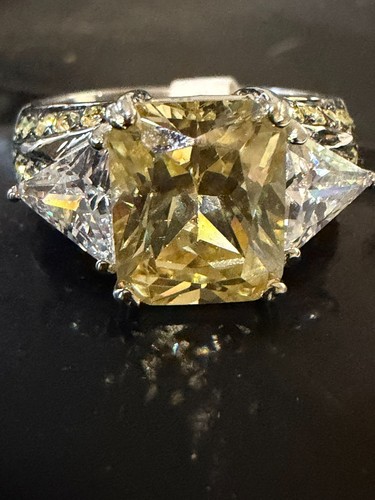Ladies citrine ring stone - ring, 3