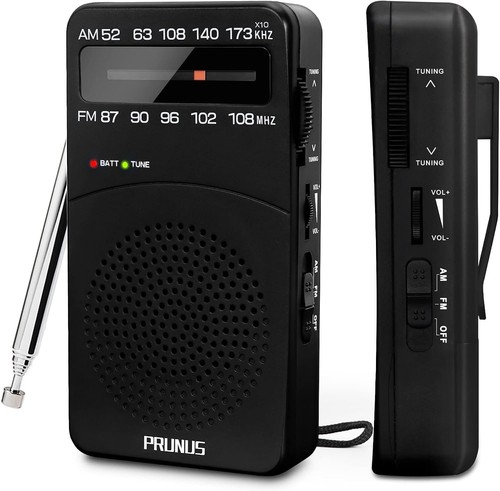 166 portable radio fm - j-166, am