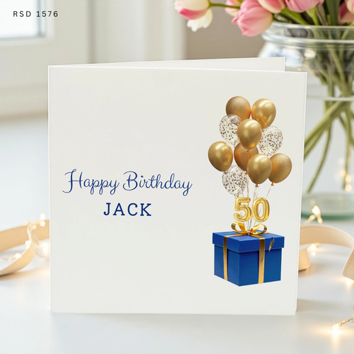 Personalised 50th birthday - personalised,