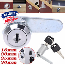 Cam Lock Cupboard Mailbox Drawer For Door Letter Box New Cabinet Locker+2 Keys