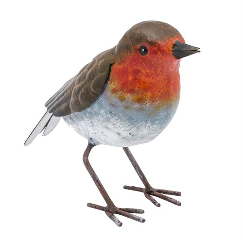 Fountasia rspb metal cast - metal, bird