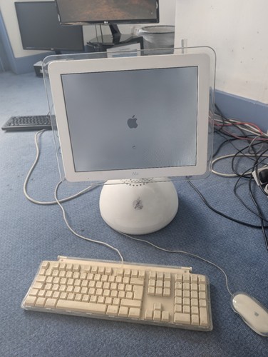 Apple imac vintage computer - g4,
