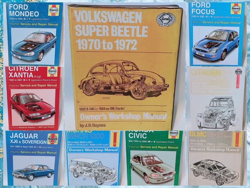 Haynes car manual service and - car,