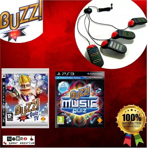 Ps3 buzz quiz game 4x - game,