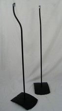 2 Genuine Bose UFS-20 Floor Stands (Black) No Caps For Cube Speakers