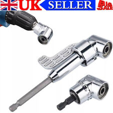 2X 90 Degree Right Angle Drill Adapter 105° 1/4 Hex Right Angle Drill Attachment
