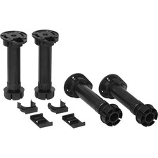 Unit Legs Black Adjustable