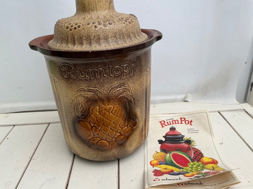 Vintage rum pot jar rumtopf - vintage,
